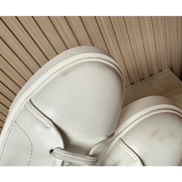 GANNI Women's Logo-Patch Low-Top White Sneakers Size IT 37/ 7 US - Picture 12 of 16